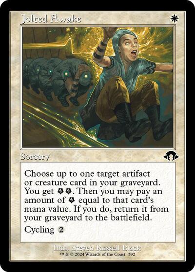 Jolted Awake (Retro Frame) (Modern Horizons 3) Near Mint Foil