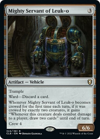 Mighty Servant of Leuk-o (Commander Legends: Battle for Baldur's Gate) Near Mint