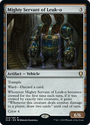 Mighty Servant of Leuk-o (Commander Legends: Battle for Baldur's Gate) Near Mint
