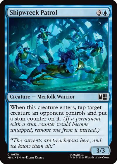 Shipwreck Patrol (Commander: Marvel Super Heroes) Near Mint Foil
