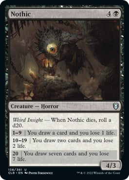 Nothic (Commander Legends: Battle for Baldur's Gate) Near Mint Foil