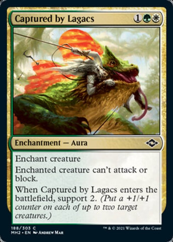 Captured by Lagacs (Modern Horizons 2) Near Mint Foil