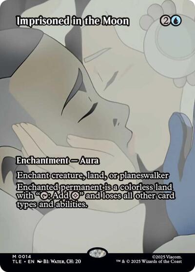 Imprisoned in the Moon (Borderless) (Avatar: The Last Airbender: Eternal-Legal) Near Mint Foil