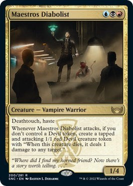 Maestros Diabolist (Streets of New Capenna) Near Mint