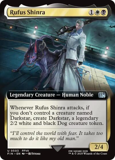 Rufus Shinra (Extended Art) (Universes Beyond: FINAL FANTASY) Near Mint