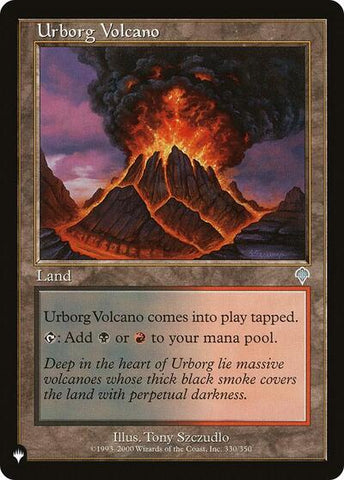 Urborg Volcano (The List) Near Mint