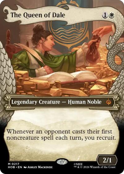 The Queen of Dale (Showcase) (The Hobbit) Near Mint Foil