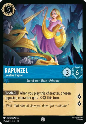 Rapunzel - Creative Captor (Whispers in the Well) Near Mint Cold Foil