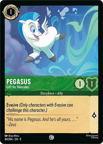 Pegasus - Gift for Hercules (Fabled) Near Mint Cold Foil