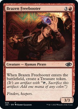 Brazen Freebooter (Jumpstart 2022) Near Mint
