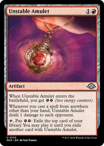 Unstable Amulet (Modern Horizons 3) Near Mint