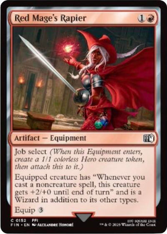 Red Mage's Rapier (Universes Beyond: FINAL FANTASY) Near Mint