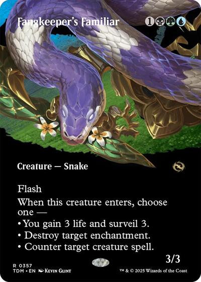 Fangkeeper's Familiar (Borderless) (Tarkir: Dragonstorm) Near Mint