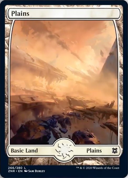 Plains (266) (Zendikar Rising) Near Mint