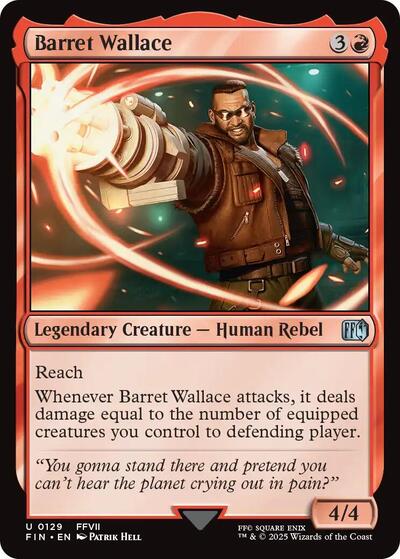 Barret Wallace (Universes Beyond: FINAL FANTASY) Near Mint