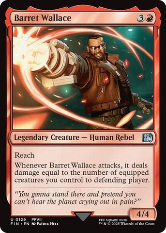 Barret Wallace (Universes Beyond: FINAL FANTASY) Near Mint