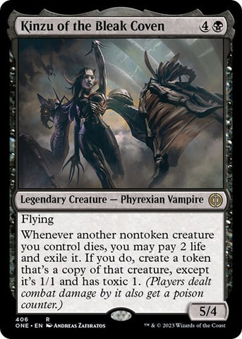 Kinzu of the Bleak Coven (Phyrexia: All Will Be One) Near Mint