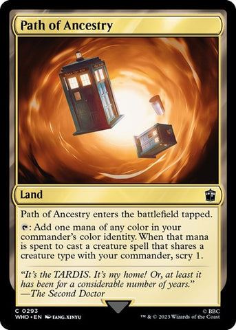 Path of Ancestry (Universes Beyond: Doctor Who) Near Mint