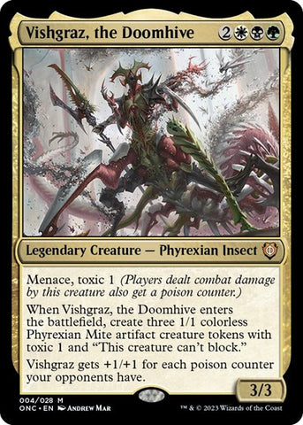 Vishgraz, the Doomhive (Commander: Phyrexia: All Will Be One) Near Mint