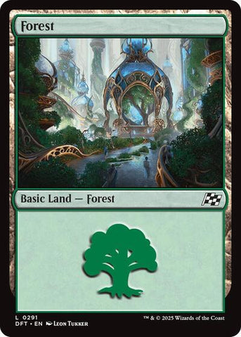 Forest (0291) (Aetherdrift) Near Mint Foil