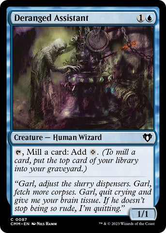 Deranged Assistant (Commander Masters) Near Mint