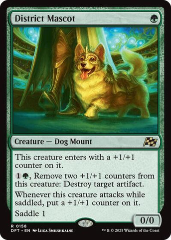 District Mascot (Aetherdrift) Near Mint