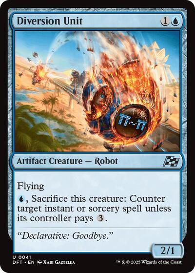 Diversion Unit (Aetherdrift) Near Mint