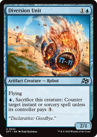 Diversion Unit (Aetherdrift) Near Mint