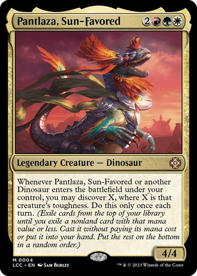 Pantlaza, Sun-Favored (Commander: The Lost Caverns of Ixalan) Near Mint Foil