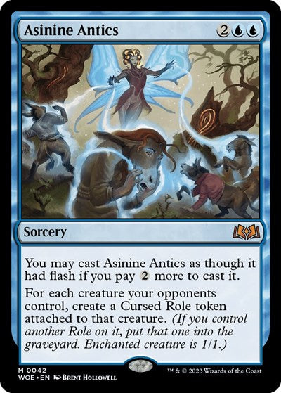 Asinine Antics (Wilds of Eldraine) Near Mint