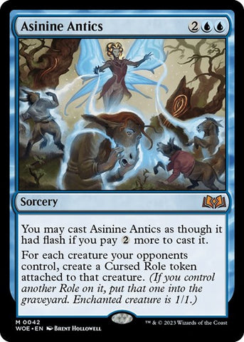 Asinine Antics (Wilds of Eldraine) Near Mint