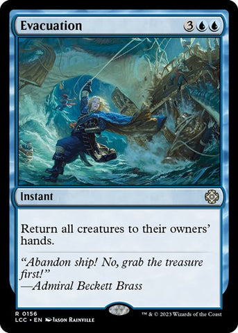Evacuation (Commander: The Lost Caverns of Ixalan) Near Mint