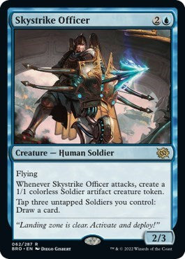 Skystrike Officer (The Brothers' War) Near Mint Foil
