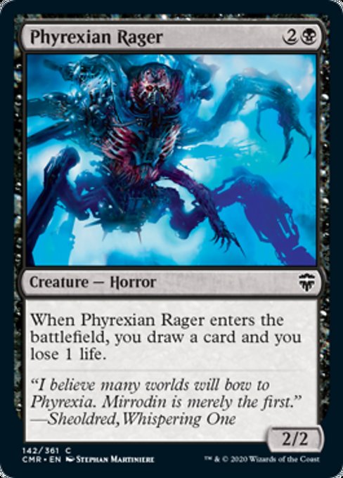 Phyrexian Rager (Commander Legends) Near Mint Foil