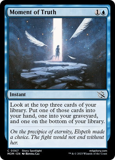 Moment of Truth (March of the Machine) Near Mint Foil