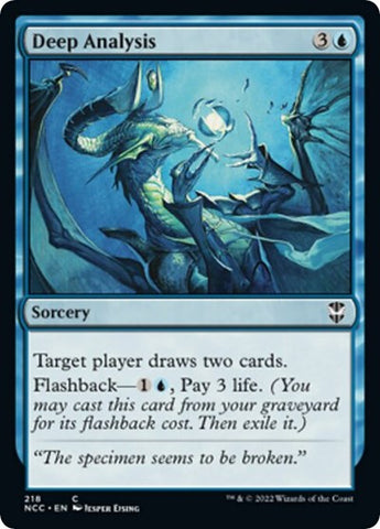 Deep Analysis (Commander: Streets of New Capenna) Near Mint