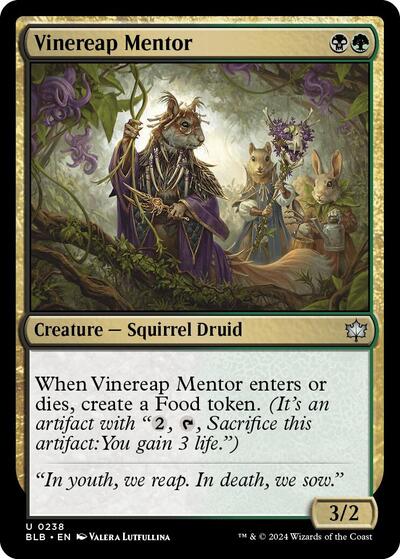 Vinereap Mentor (Bloomburrow) Near Mint