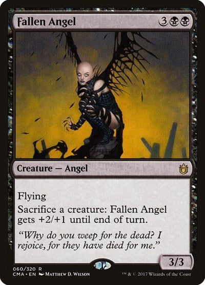 Fallen Angel (Commander Anthology) Light Play