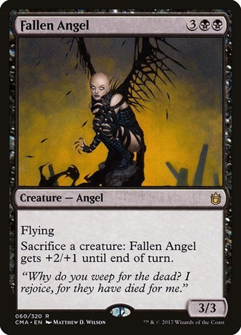 Fallen Angel (Commander Anthology) Light Play