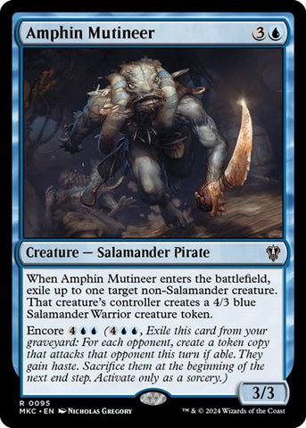 Amphin Mutineer (Commander: Murders at Karlov Manor) Near Mint