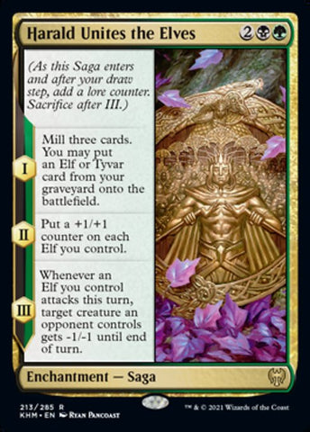 Harald Unites the Elves (Kaldheim) Near Mint Foil