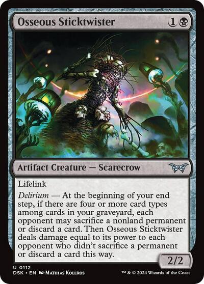 Osseous Sticktwister (Duskmourn: House of Horror) Near Mint