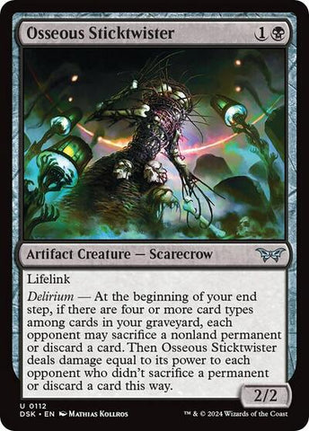 Osseous Sticktwister (Duskmourn: House of Horror) Near Mint