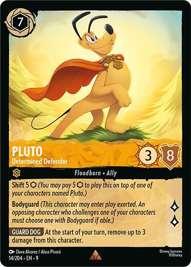 Pluto - Determined Defender (Fabled) Near Mint