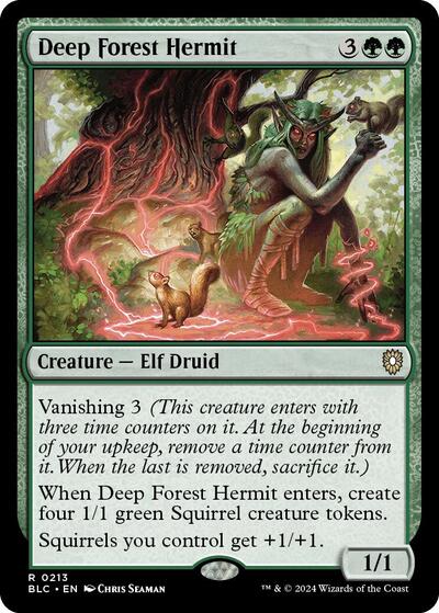 Deep Forest Hermit (Commander: Bloomburrow) Near Mint