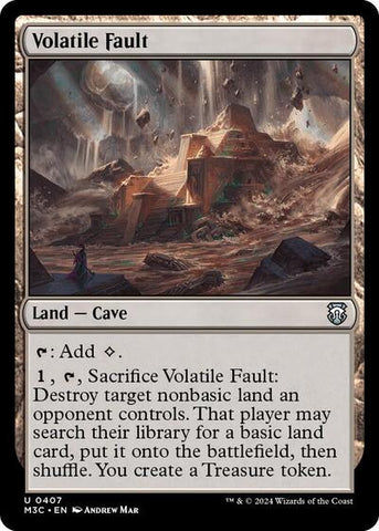 Volatile Fault (Commander: Modern Horizons 3) Near Mint