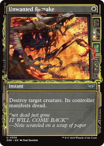 Unwanted Remake (Showcase) (Duskmourn: House of Horror) Near Mint