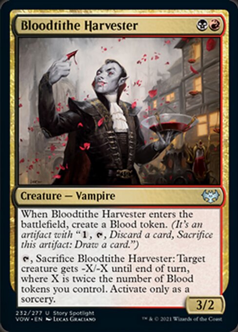 Bloodtithe Harvester (Innistrad: Crimson Vow) Near Mint