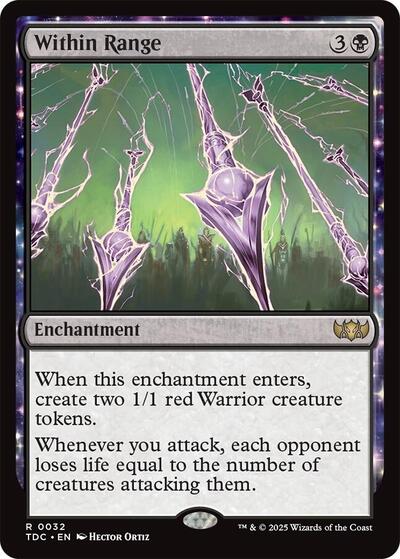 Within Range (Commander: Tarkir: Dragonstorm) Near Mint