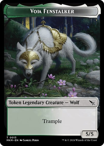 Voja Fenstalker Token (Murders at Karlov Manor) Near Mint